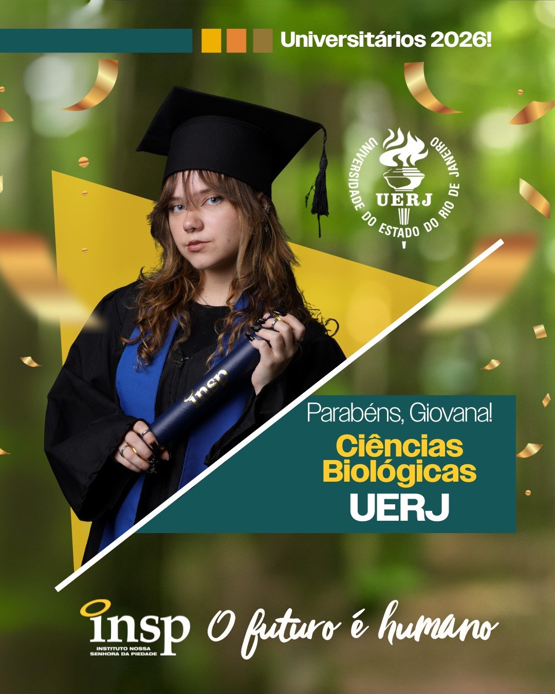 Parabéns, Giovana! 🎓✨

Que orgulho ver essa conquista! O INSP Vest prepara o estudante para muito mais do que o vestibular. A união entre simulados fortes e o suporte ao controle emocional faz toda a diferença na hora da prova e reflete diretamente nessas aprovações. Esse é o Jeito Piedade de Educar!

👇 Estes são apenas alguns dos nossos destaques. Tem um resultado e quer compartilhar? Entre em contato com a coordenação do Ensino Médio.

#orgulho #conquista #sucesso #enem #parabéns #futuro #universidade #faculdade #ensinosuperior #resultados #escola #ensino #riodejaneiro #semprecomvoce #jacarepaguá #INSP