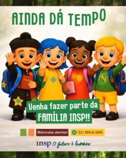 Ainda dá tempo de fazer parte da nossa família. Vem! 🥰
As voltas às aulas já estão chegando e as matrículas seguem abertas.💙
Entre em contato, vem visitar a gente e tirar suas dúvidas para garantir sua vaga para 2026.
📲 Vagas limitadas. Estamos te esperando!
#matriculasabertas #matrículas #2026 #voltaàsaulas #colegio