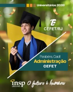 Parabéns, Caio! 🎓✨
Que orgulho ver essa conquista! O INSP Vest prepara o estudante para muito mais do que o vestibular. A união entre simulados fortes e o suporte ao controle emocional faz toda a diferença na hora da prova e reflete diretamente nessas aprovações. Esse é o Jeito Piedade de Educar!
👇 Estes são apenas alguns dos nossos destaques. Tem um resultado e quer compartilhar? Entre em contato com a coordenação do Ensino Médio.
#orgulho #conquista #sucesso #enem #parabéns #futuro #universidade #faculdade #ensinosuperior #resultados #escola #ensino #riodejaneiro #semprecomvoce #jacarepaguá #INSP