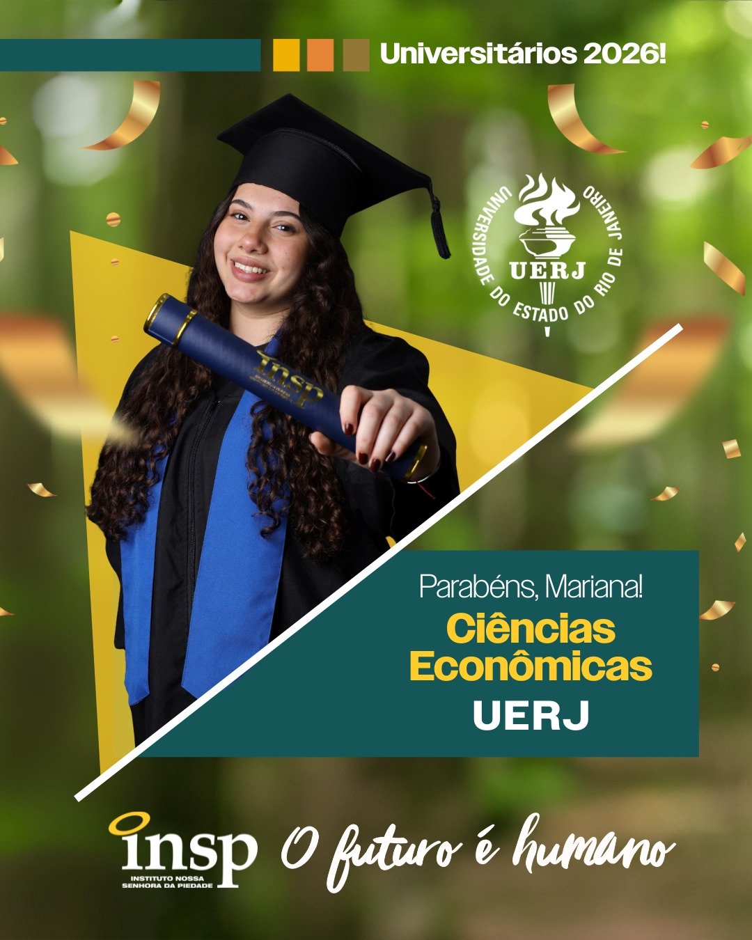 Parabéns, Mariana! 🎓✨

Que orgulho ver essa conquista! O INSP Vest prepara o estudante para muito mais do que o vestibular. A união entre simulados fortes e o suporte ao controle emocional faz toda a diferença na hora da prova e reflete diretamente nessas aprovações. Esse é o Jeito Piedade de Educar!

👇 Estes são apenas alguns dos nossos destaques. Tem um resultado e quer compartilhar? Entre em contato com a coordenação do Ensino Médio.

#orgulho #conquista #sucesso #enem #parabéns #futuro #universidade #faculdade #ensinosuperior #resultados #escola #ensino #riodejaneiro #semprecomvoce #jacarepaguá #INSP
