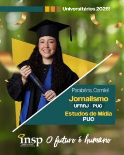 Parabéns, Camile! 🎓✨
Que orgulho ver essa conquista! O INSP Vest prepara o estudante para muito mais do que o vestibular. A união entre simulados fortes e o suporte ao controle emocional faz toda a diferença na hora da prova e reflete diretamente nessas aprovações. Esse é o Jeito Piedade de Educar!
👇 Estes são apenas alguns dos nossos destaques. Tem um resultado e quer compartilhar? Entre em contato com a coordenação do Ensino Médio.
#orgulho #conquista #sucesso #enem #parabéns #futuro #universidade #faculdade #ensinosuperior #resultados #escola #ensino #riodejaneiro #semprecomvoce #jacarepaguá #INSP