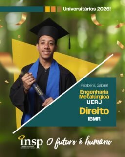 Parabéns, Gabriel! 🎓✨
Que orgulho ver essa conquista! O INSP Vest prepara o estudante para muito mais do que o vestibular. A união entre simulados fortes e o suporte ao controle emocional faz toda a diferença na hora da prova e reflete diretamente nessas aprovações. Esse é o Jeito Piedade de Educar!
👇 Estes são apenas alguns dos nossos destaques. Tem um resultado e quer compartilhar? Entre em contato com a coordenação do Ensino Médio.
#orgulho #conquista #sucesso #enem #parabéns #futuro #universidade #faculdade #ensinosuperior #resultados #escola #ensino #riodejaneiro #semprecomvoce #jacarepaguá #INSP