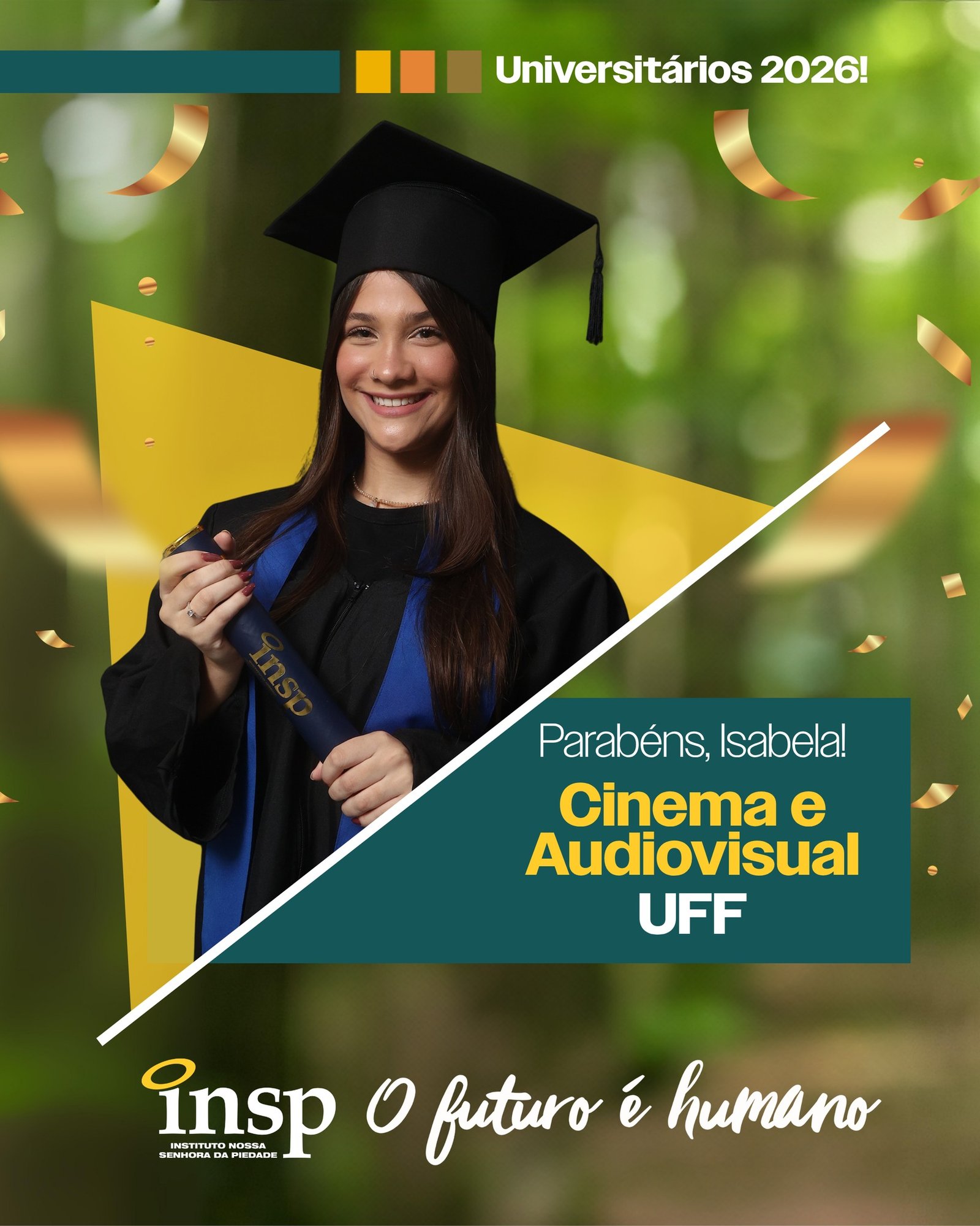 Parabéns, Isabela! 🎓✨

Que orgulho ver essa conquista! O INSP Vest prepara o estudante para muito mais do que o vestibular. A união entre simulados fortes e o suporte ao controle emocional faz toda a diferença na hora da prova e reflete diretamente nessas aprovações. Esse é o Jeito Piedade de Educar!

👇 Estes são apenas alguns dos nossos destaques. Tem um resultado e quer compartilhar? Entre em contato com a coordenação do Ensino Médio.

#orgulho #conquista #sucesso #enem #parabéns #futuro #universidade #faculdade #ensinosuperior #resultados #escola #ensino #riodejaneiro #semprecomvoce #jacarepaguá #INSP