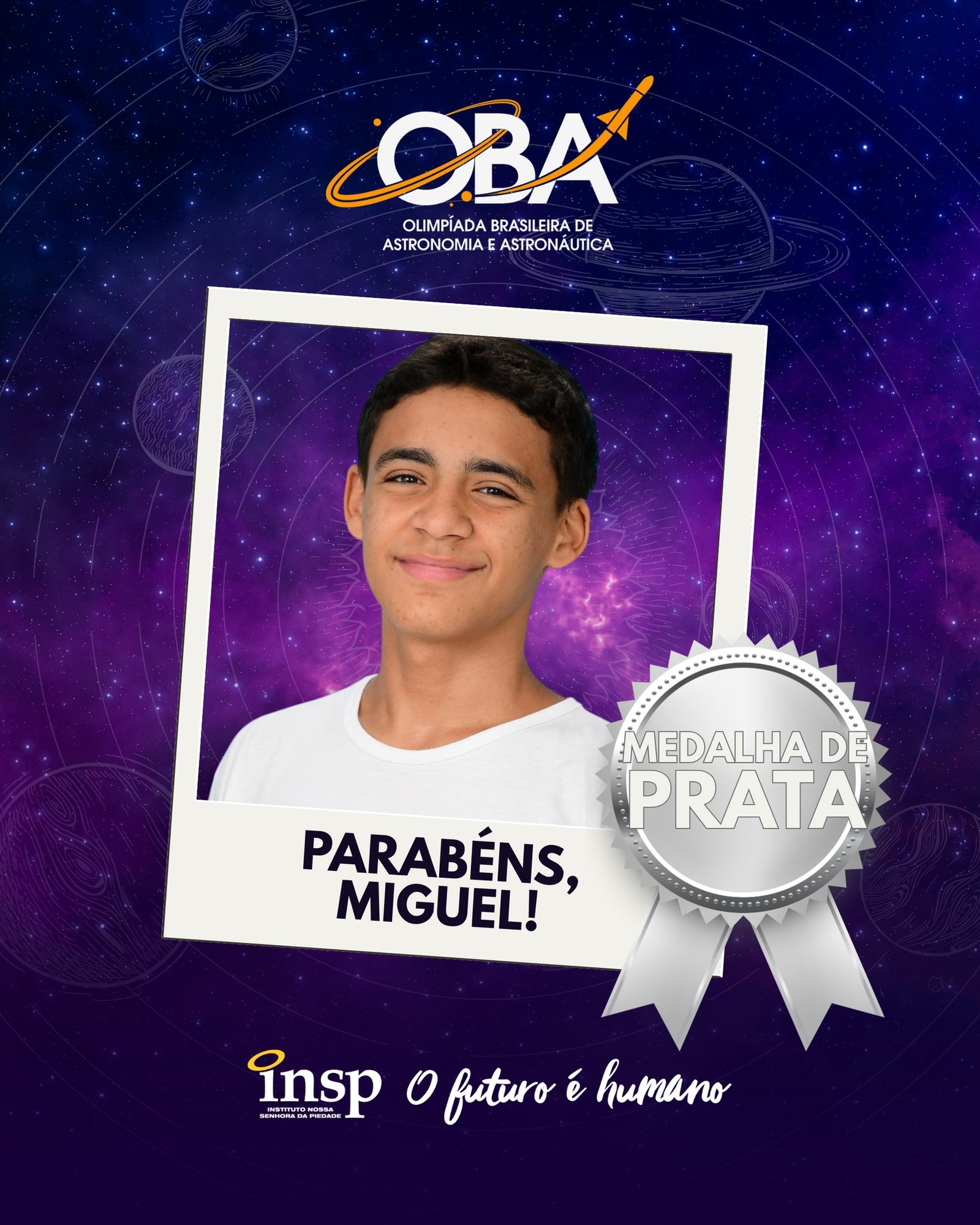 🌌 Mais uma conquista que veio do espaço… direto para o INSP!
Nossos estudantes brilharam na OBA 2026 — Olimpíada Brasileira de Astronomia e Astronáutica 🚀✨
Com dedicação, curiosidade e muito estudo, transformaram esforço em medalhas e orgulho em cada resultado.
Aqui, aprender é mirar alto… e alcançar as estrelas 🌠
#SouINSP #INSPJacarepaguá #OBA2026 #Astronomia #EducaçãoQueInspira #OrgulhoINSP