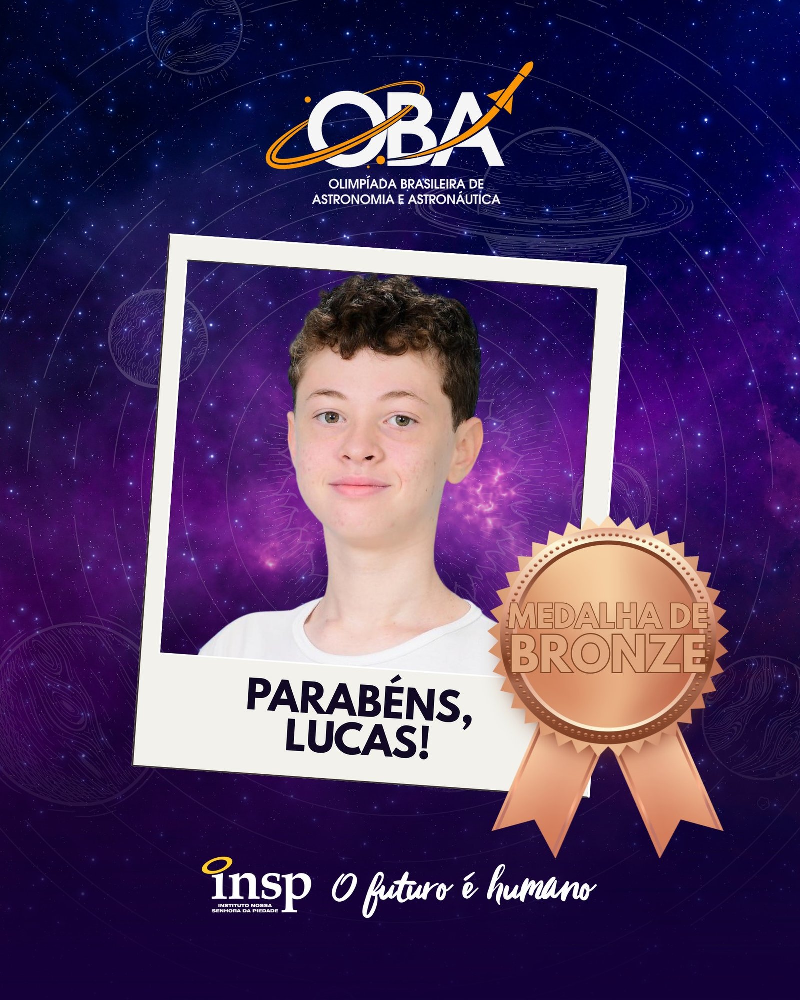 🌌 Mais uma conquista que veio do espaço… direto para o INSP!
Nossos estudantes brilharam na OBA 2026 — Olimpíada Brasileira de Astronomia e Astronáutica 🚀✨
Com dedicação, curiosidade e muito estudo, transformaram esforço em medalhas e orgulho em cada resultado.
Aqui, aprender é mirar alto… e alcançar as estrelas 🌠
#SouINSP #INSPJacarepaguá #OBA2026 #Astronomia #EducaçãoQueInspira #OrgulhoINSP