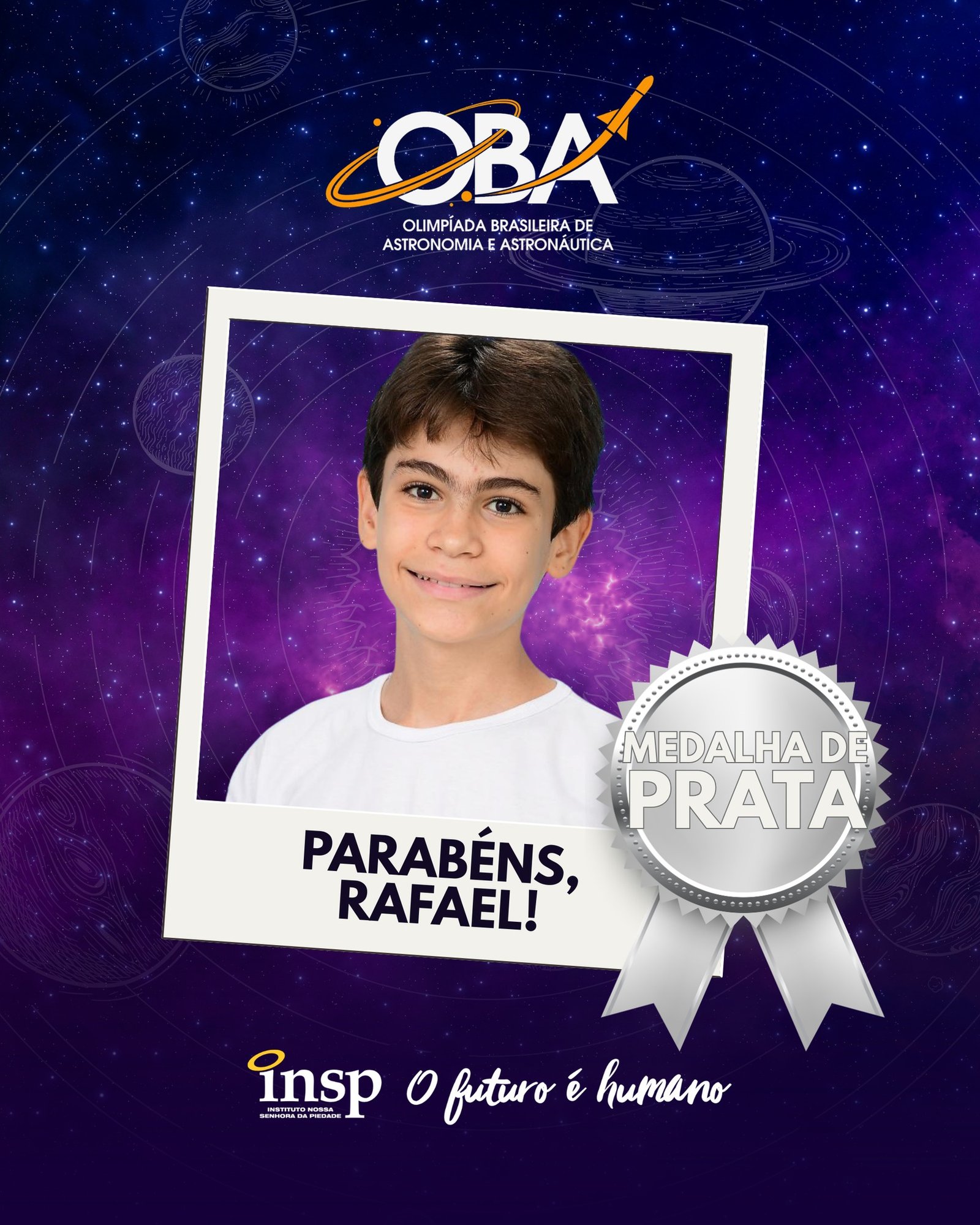 🌌 Mais uma conquista que veio do espaço… direto para o INSP!
Nossos estudantes brilharam na OBA 2026 — Olimpíada Brasileira de Astronomia e Astronáutica 🚀✨
Com dedicação, curiosidade e muito estudo, transformaram esforço em medalhas e orgulho em cada resultado.
Aqui, aprender é mirar alto… e alcançar as estrelas 🌠
#SouINSP #INSPJacarepaguá #OBA2026 #Astronomia #EducaçãoQueInspira #OrgulhoINSP