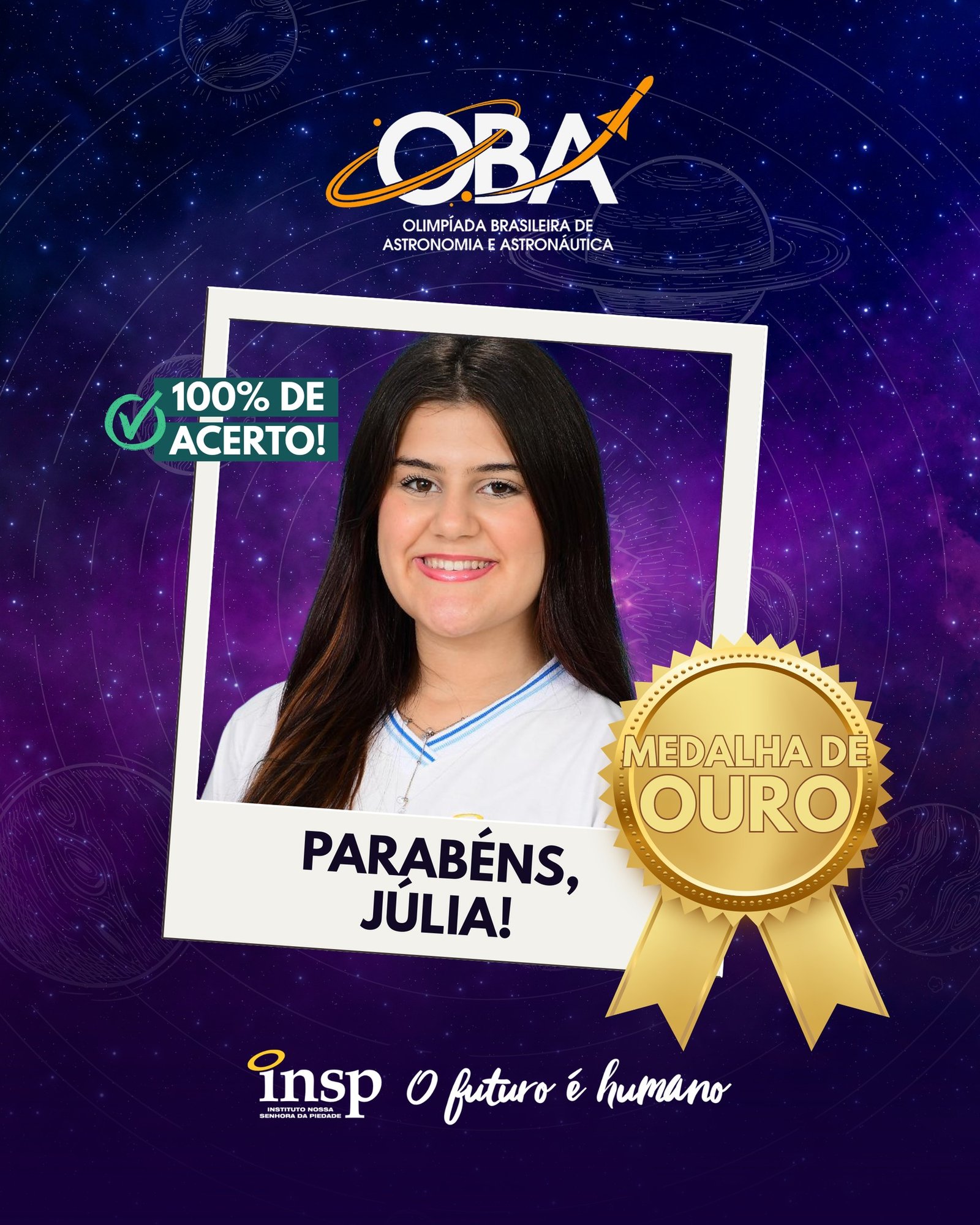 🌌 Mais uma conquista que veio do espaço… direto para o INSP!
Nossos estudantes brilharam na OBA 2026 — Olimpíada Brasileira de Astronomia e Astronáutica 🚀✨
Com dedicação, curiosidade e muito estudo, transformaram esforço em medalhas e orgulho em cada resultado.
Aqui, aprender é mirar alto… e alcançar as estrelas 🌠
#SouINSP #INSPJacarepaguá #OBA2026 #Astronomia #EducaçãoQueInspira #OrgulhoINSP