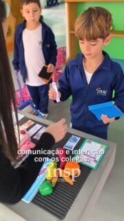 🛒✨ Quem disse que aprender não pode ser divertido?

No INSP Total, nossos alunos transformaram uma ida ao mercadinho em uma experiência cheia de descobertas! 📚➕💡

Entre listas de compras, leitura, escrita e cálculos, eles aprenderam na prática desenvolvendo também autonomia, comunicação e interação. 💙

Porque aqui, cada momento pode virar uma oportunidade de aprender! 🌟

#INSPTotal #AprenderBrincando #AprendizagemSignificativa #Educação #AprenderFazendo
