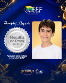 Conquista que merece ser celebrada! 💙💛
Na OBEF – Olimpíada Brasileira de Educação Financeira, Rafael conquistou a medalha de prata na etapa estadual, garantindo sua classificação para a etapa nacional da competição, onde representará o estado do Rio de Janeiro e o INSP. 🇧🇷✨
Parabéns por essa conquista e por todo o empenho nessa jornada!
Agora é rumo à etapa nacional! 🚀🏅
#INSP #OBEF #EducaçãoFinanceira #MedalhistaEstadual #EtapaNacional #OrgulhoINSP