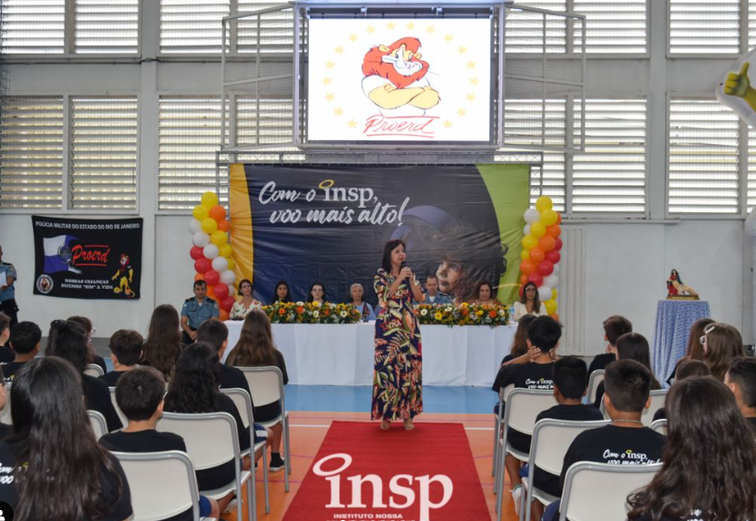 🎓🚔 A Cerimônia de Encerramento do PROERD foi um marco na formação de cidadãos conscientes no INSP!