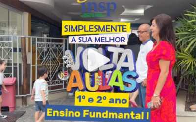 Volta às aulas do 1º e 2º ano do INSP Júnior