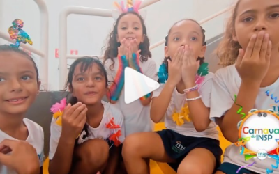 Que energia incrível no tradicional bloquinho de carnaval do INSP!