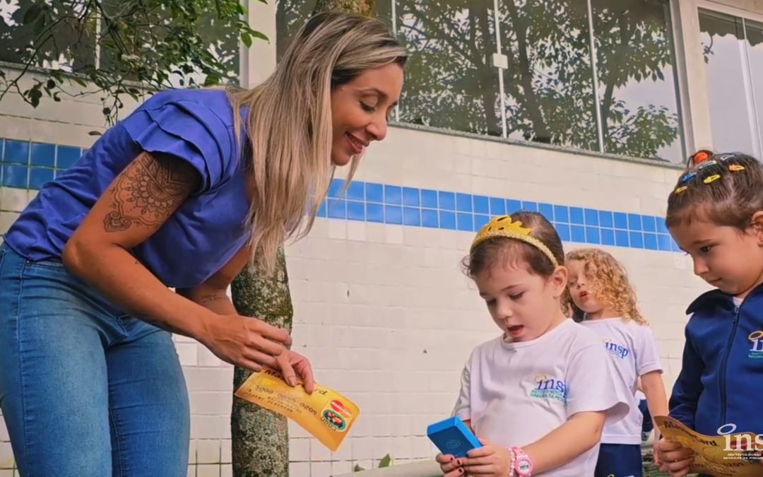 Aprender Brincando: Atividade do INSP Kids Ensina Educação Financeira de Forma lúdica.