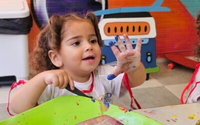 Segurar, sentir, pintar e explorar!