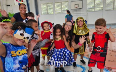 Alegria, música e muita fantasia criativa no Bailinho de Carnaval do INSP!