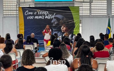 Juiza da Vara da Infância e Juventude palestra aos professores do INSP