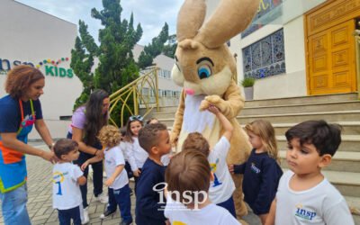 Alegria e doçura no INSP!