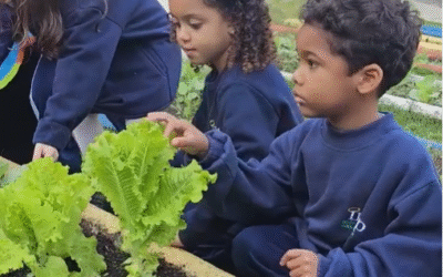 No INSP, a conexão com a natureza começa desde cedo! 🌱💚