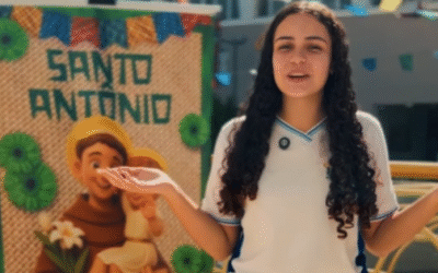 🎉🌽 Junho é tempo de festa, alegria… e muita devoção! 💙✨