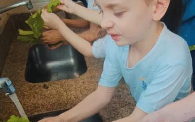 🌿✨ Aprendizado que floresce na horta do INSP Kids