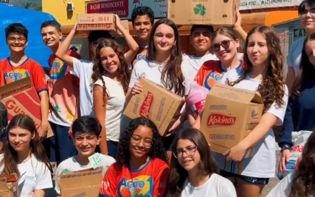 ✨ Ação Teen: Solidariedade que Transforma e Capacita