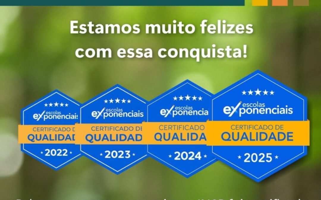 🎉🏅 INSP é Certificado com o Selo Escolas Exponenciais pelo Quarto Ano Consecutivo! 🎉