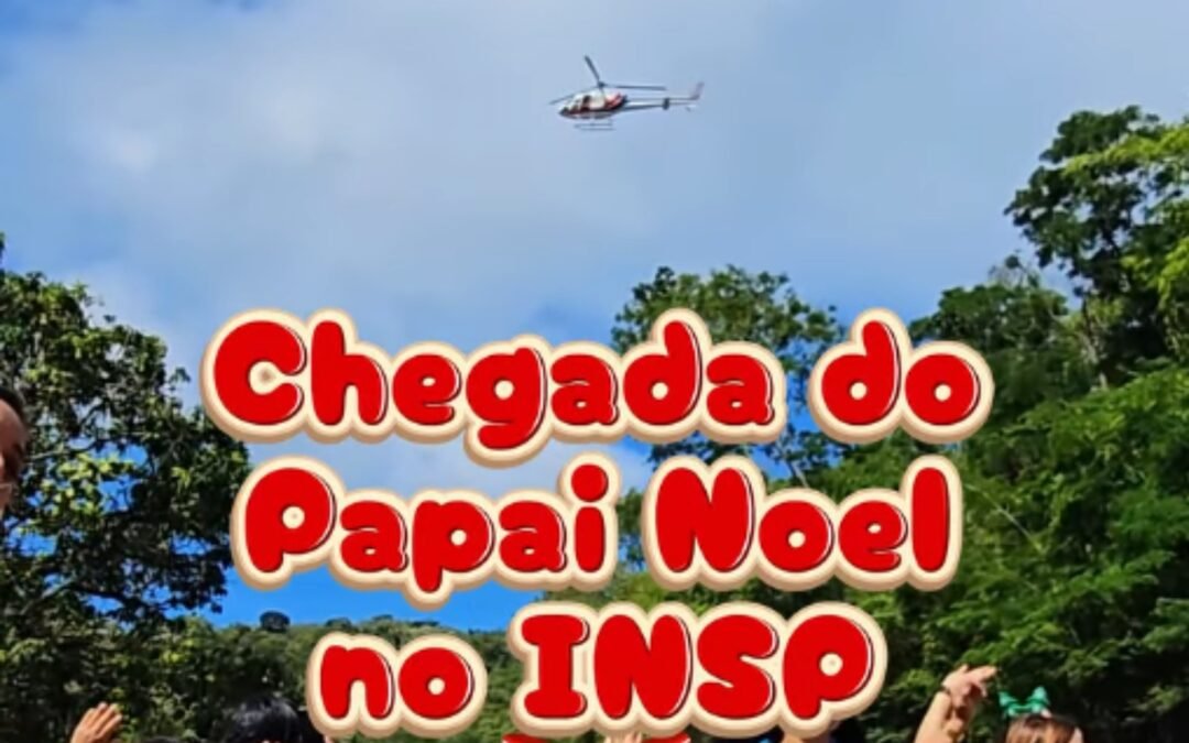 A magia do Natal pousou no INSP! ✨