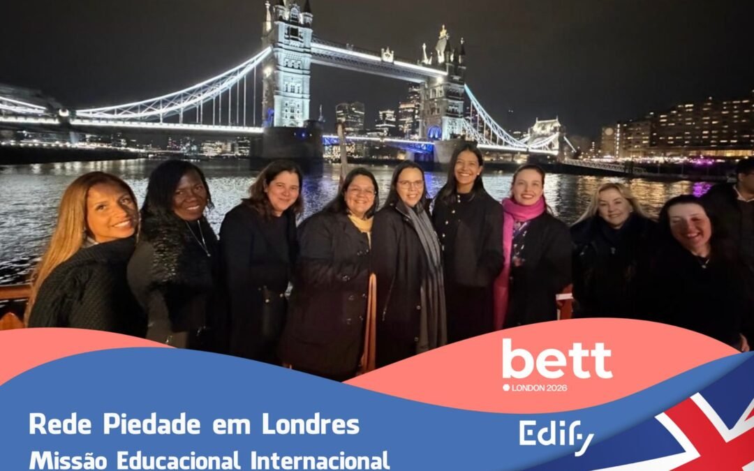 Estivemos no maior evento educacional do mundo: Bett London 2026