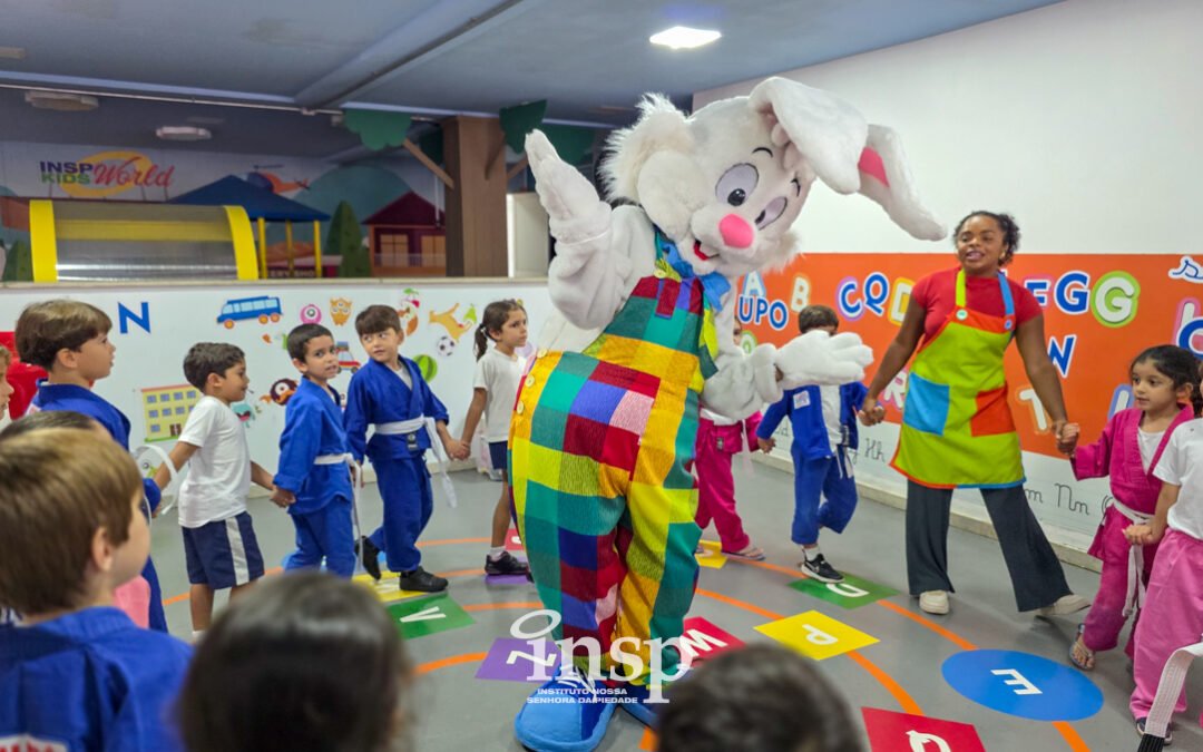 🐰🍫 Alegria e doçura no INSP!